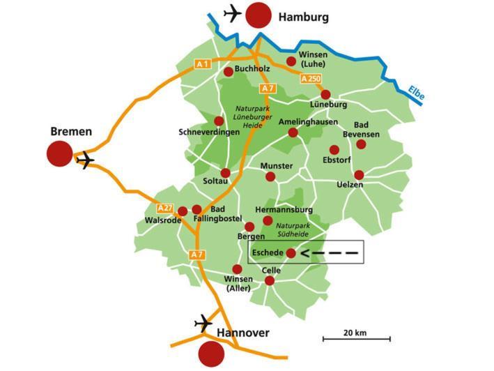 Ferienhaus Luneburger Heide Eschede Exteriér fotografie